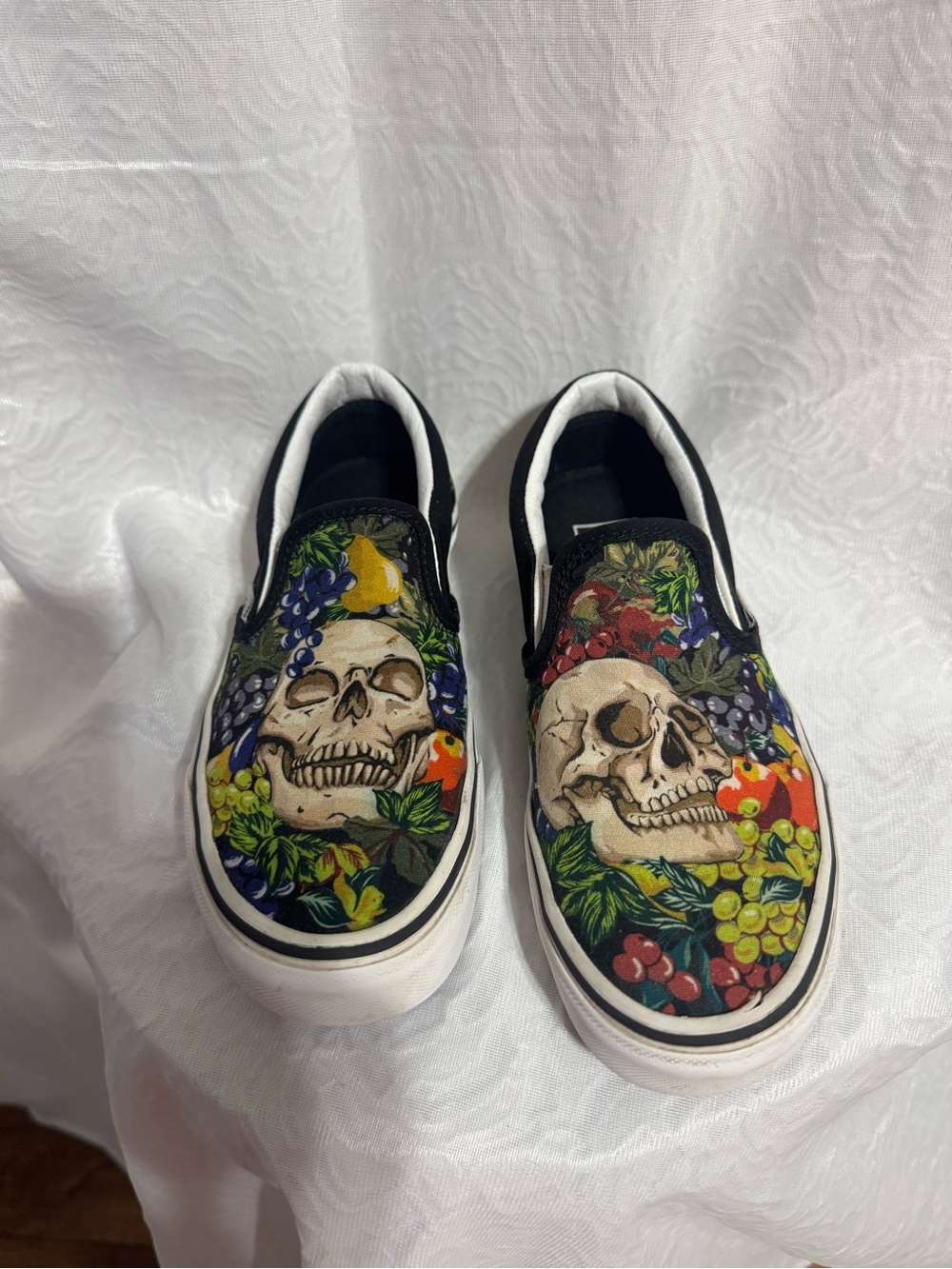 Vans Skull and Fruit Shoes
